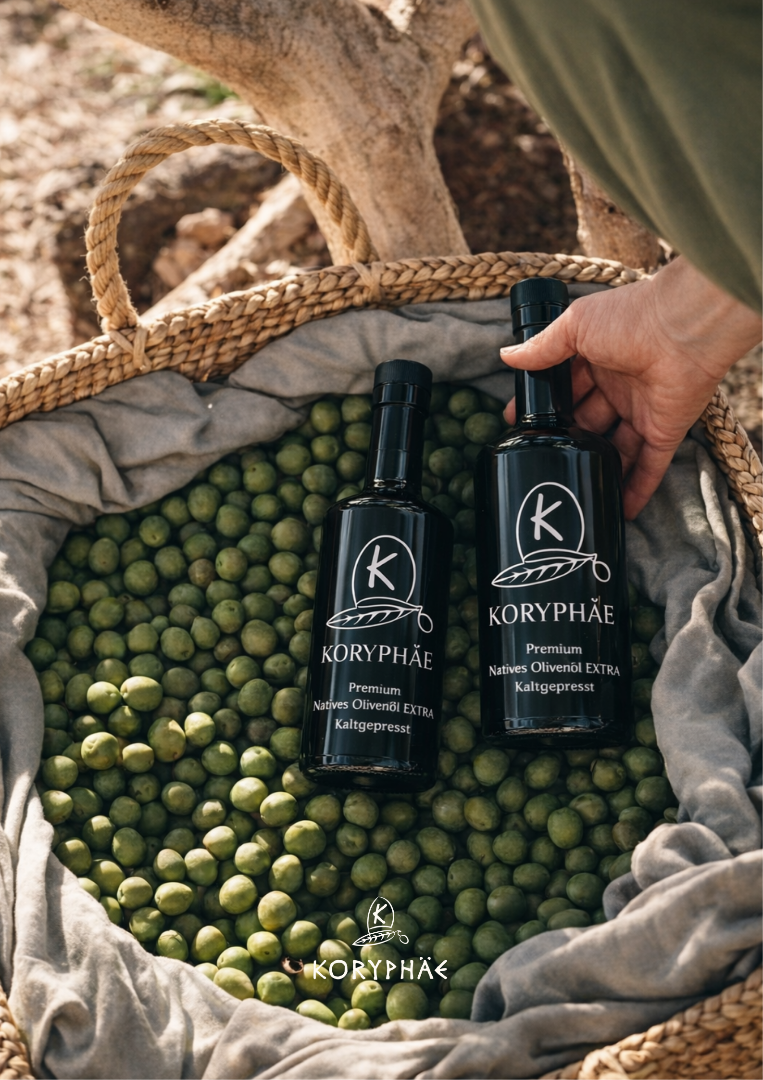 Koryphaee Flaschen Ernte